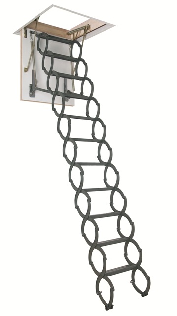 Чердачная металлическая термоизоляционная лестница Fakro LST